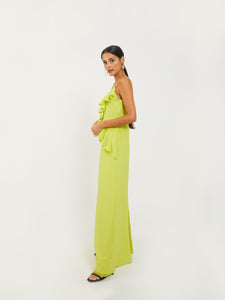 Vestido lima volantes Nalda
